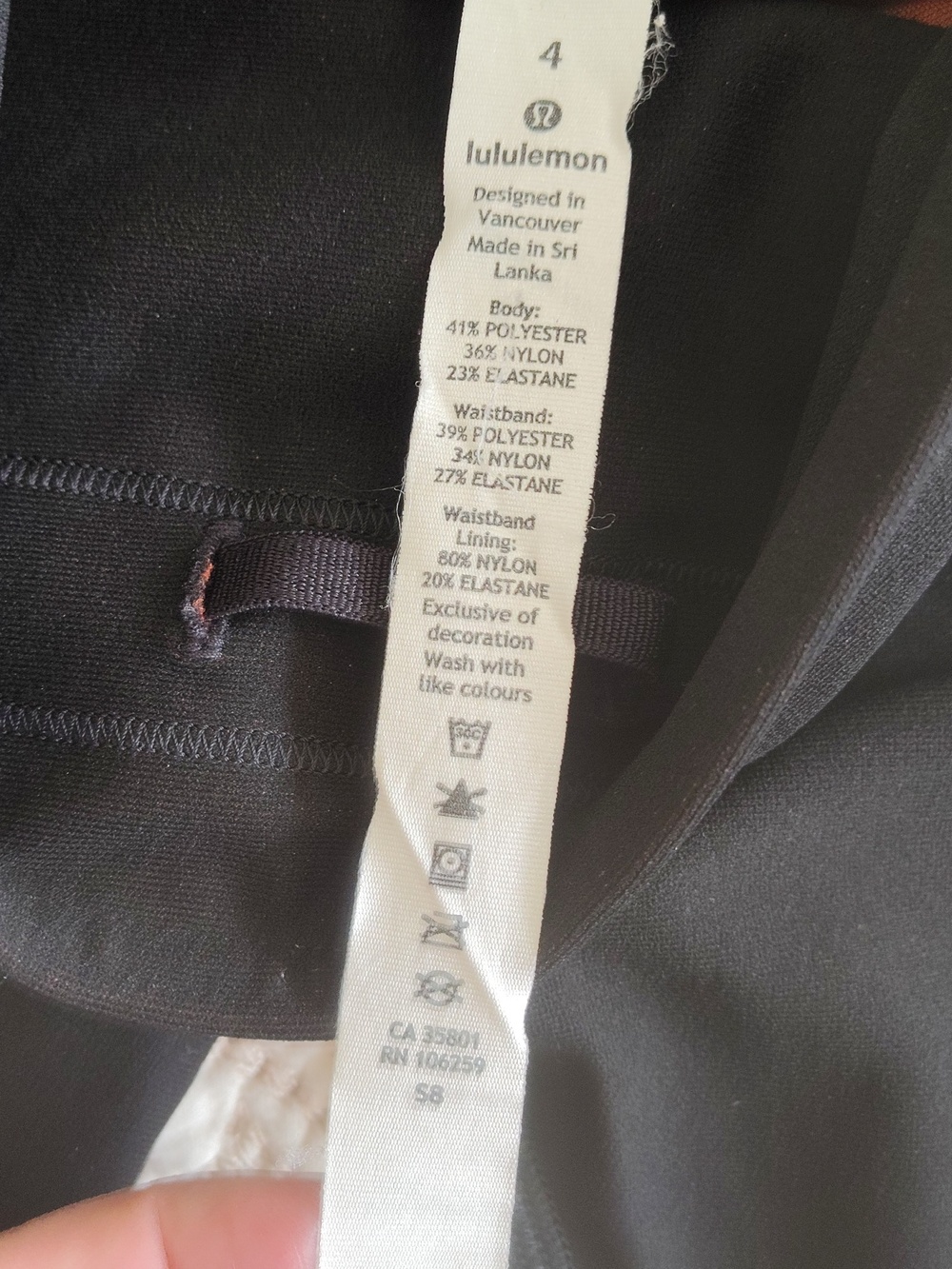 Lululemon Mapped Out High Rise Tight 28" Camo Size 4 - Picture 14 of 16